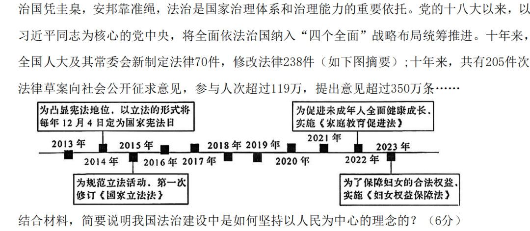 2023年5月江苏地区初三中考适应性考试试卷（附答案）